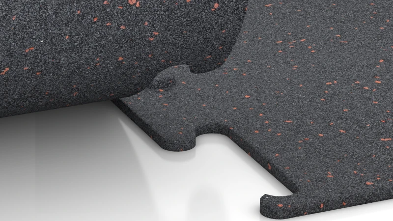 Cut jigsaw interlock without bevel