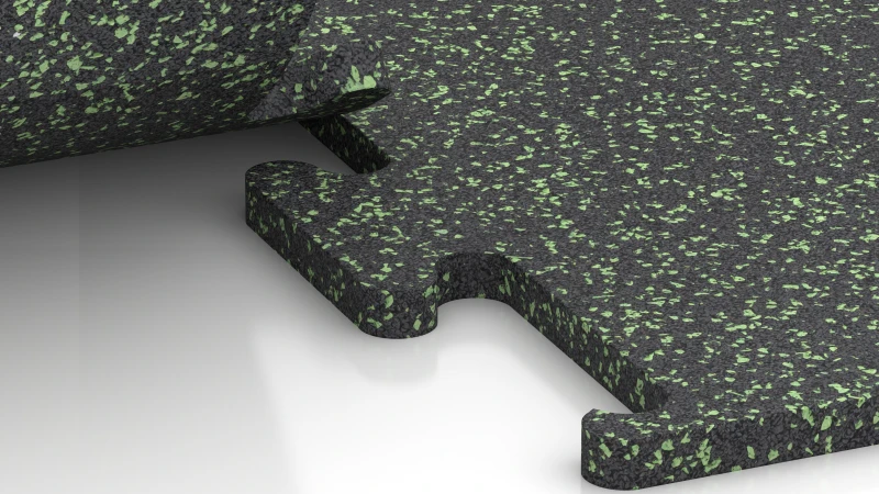 Cut jigsaw interlock without bevel