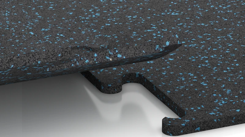 Cut jigsaw interlock without bevel