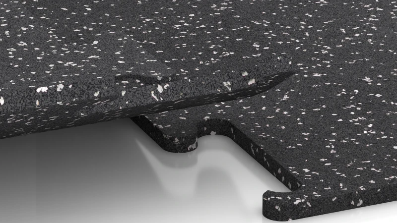 Cut jigsaw interlock without bevel