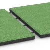 Großaufnahme vom Verbindungssystem von WARCO-Boden 6184 - Dog resting mat im Farbdesign Linden green. Abmessungen 50 x 50 x 3 cm | 0,25 m².