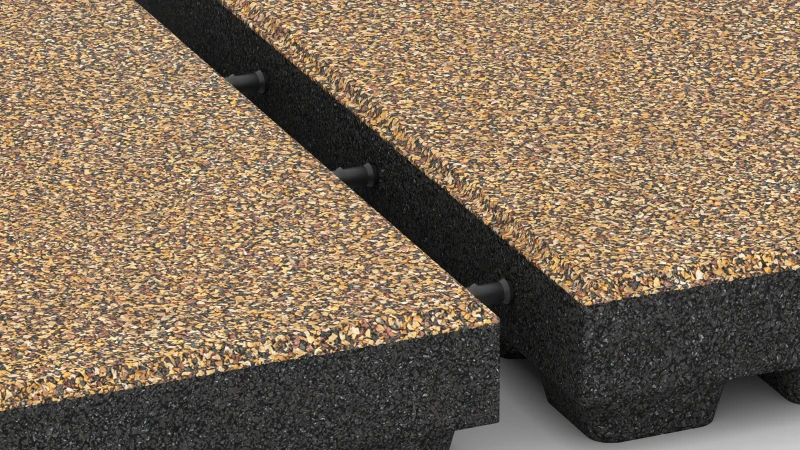 Plug connector bonded in place