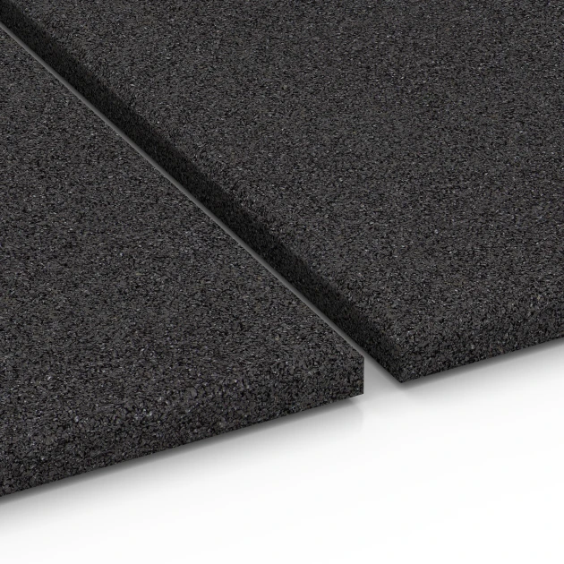 Großaufnahme vom Verbindungssystem von WARCO-Boden 6379 - Stable Mat im Farbdesign Anthracite. Abmessungen 100 x 100 x 3 cm | 1,00 m².