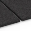 Großaufnahme vom Verbindungssystem von WARCO-Boden 6381 - Stable Mat im Farbdesign Anthracite. Abmessungen 100 x 50 x 3 cm | 0,50 m².