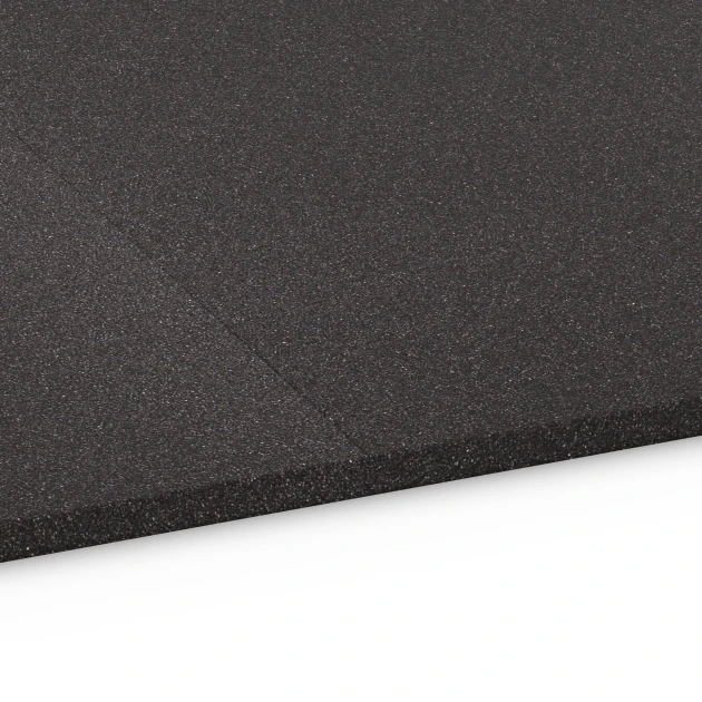 Großaufnahme vom Verbindungssystem von WARCO-Boden 6481 - Base Layer CL 3 im Farbdesign Anthracite. Abmessungen 52 x 52 x 1,8 cm.