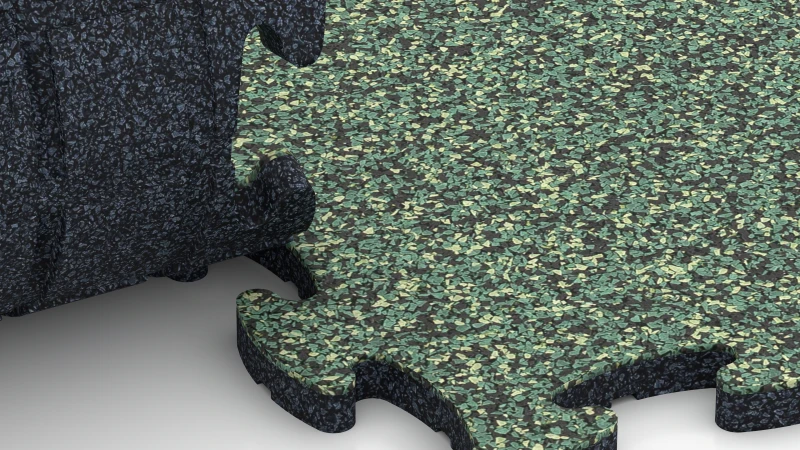 Optimised jigsaw interlock without bevel