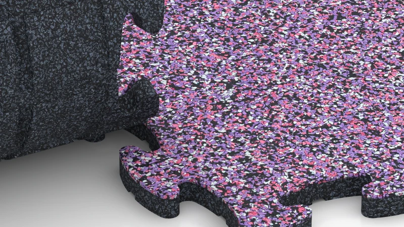 Optimised jigsaw interlock without bevel