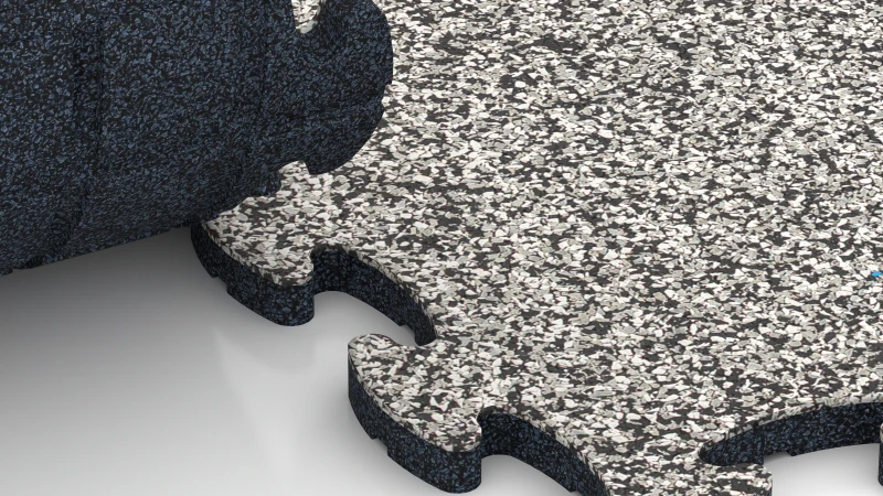 Optimised jigsaw interlock without bevel