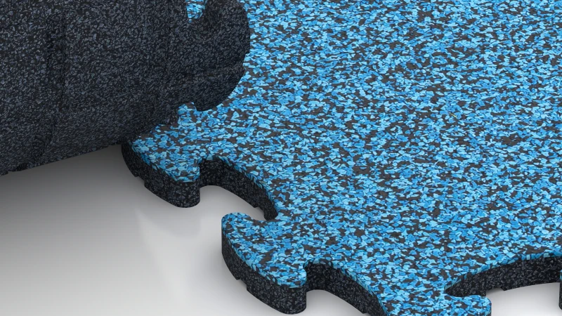 Optimised jigsaw interlock without bevel