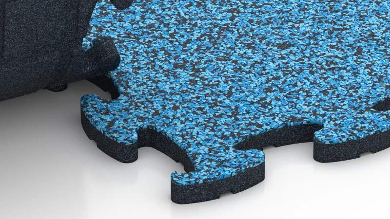 Optimised jigsaw interlock without bevel