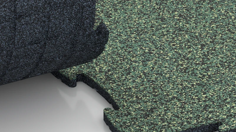 Optimised jigsaw interlock without bevel