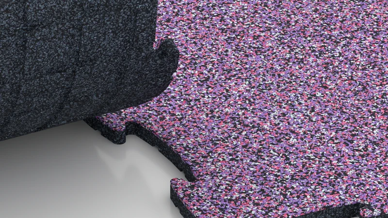 Optimised jigsaw interlock without bevel