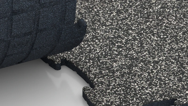 Optimised jigsaw interlock without bevel