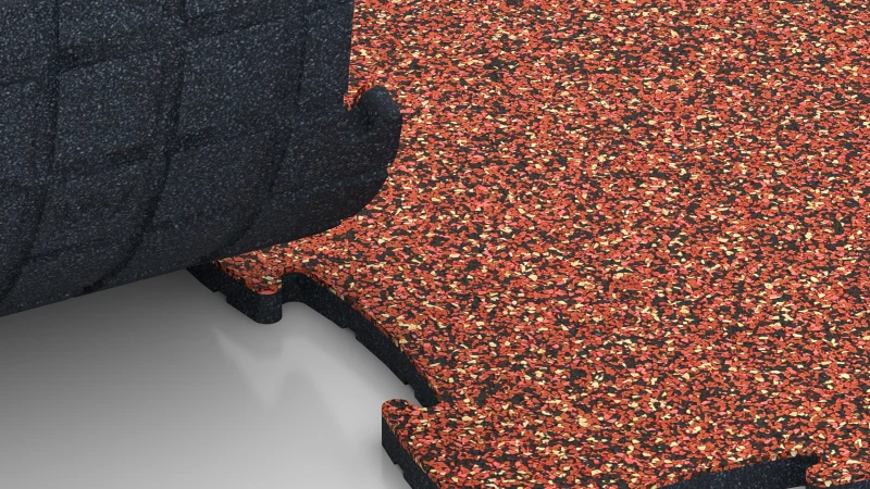 Optimised jigsaw interlock without bevel