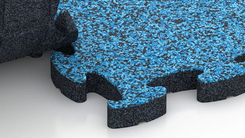 Optimised jigsaw interlock without bevel