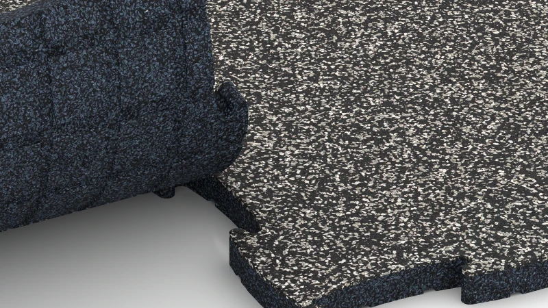 Optimised jigsaw interlock without bevel