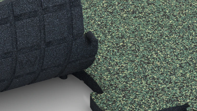 Optimised jigsaw interlock without bevel