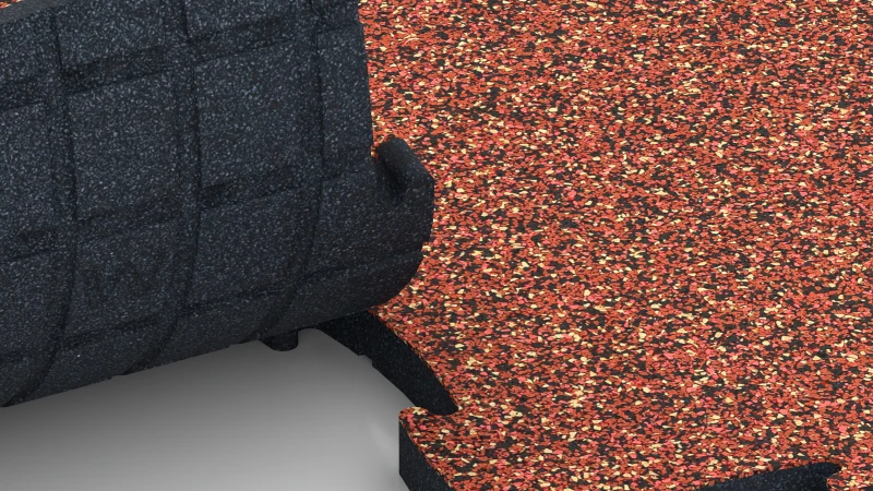 Optimised jigsaw interlock without bevel