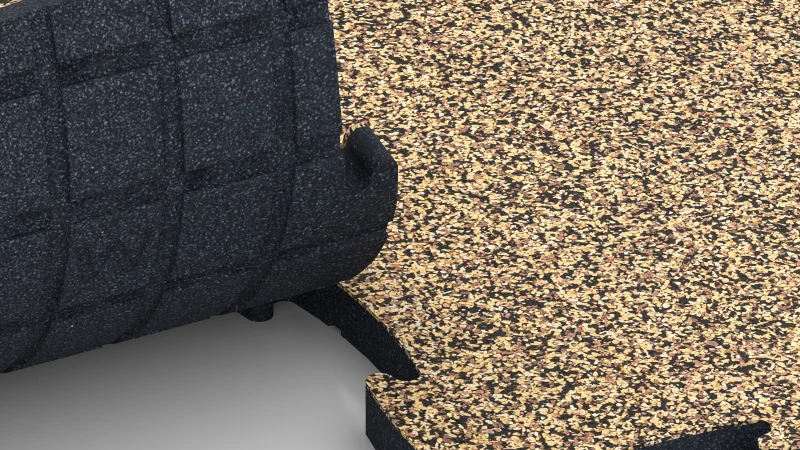 Optimised jigsaw interlock without bevel