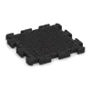 Aufsicht auf die Unterseite, also die Bodenseite von WARCO-Formteil 2918 - Pool Decking Tile im Format 500 x 500 x 40 mm.