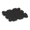Aufsicht auf die Unterseite, also die Bodenseite von WARCO-Formteil 2841 - Outdoor click tile im Format 500 x 500 x 40 mm.