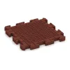 Aufsicht auf die Unterseite, also die Bodenseite von WARCO-Formteil 2979 - Paving slab im Format 500 x 500 x 40 mm.