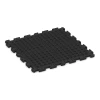 Aufsicht auf die Unterseite, also die Bodenseite von WARCO-Formteil 3324 - Playground flooring im Format 100 x 100 x 3 cm | 1,00 m².