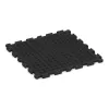 Aufsicht auf die Unterseite, also die Bodenseite von WARCO-Formteil 3330 - Fitness Floor Protection Mat HD im Format 1000 x 1000 x 30 mm.