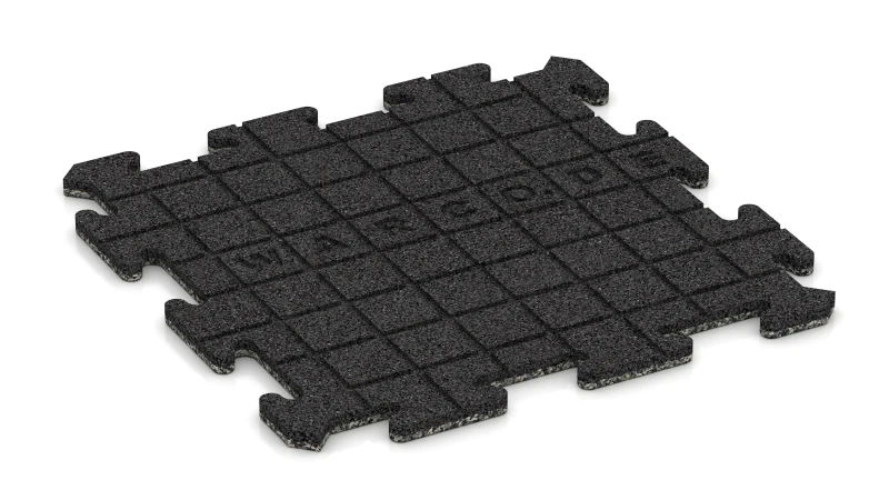 Drainage Grooves in a Square Pattern – 4 mm Deep