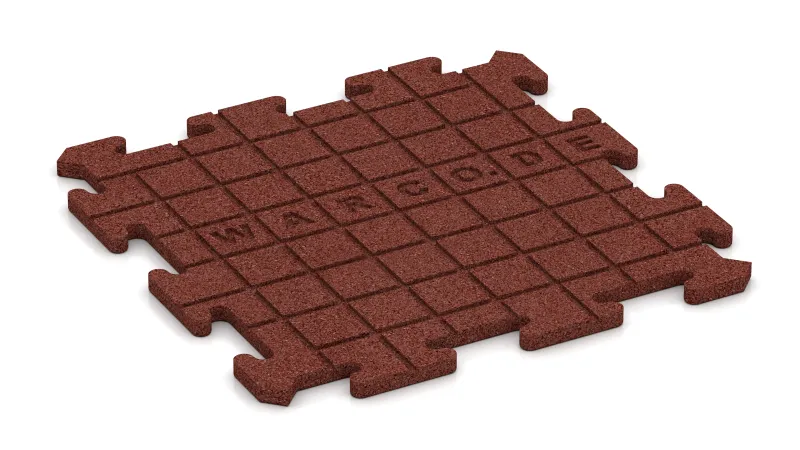 Drainage Grooves in a Square Pattern – 4 mm Deep