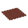 Aufsicht auf die Unterseite, also die Bodenseite von WARCO-Formteil 3960 - Dog sports floor HD im Format 1000 x 1000 x 18 mm.