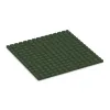 Aufsicht auf die Unterseite, also die Bodenseite von WARCO-Formteil 0752 - Kick protection wall mat – impact protection mat im Format 1000 x 1000 x 30 mm.
