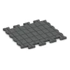 Aufsicht auf die Unterseite, also die Bodenseite von WARCO-Formteil 3548 - Interlocking paver mat im Format 1120 x 1000 x 43 mm.