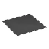 Aufsicht auf die Unterseite, also die Bodenseite von WARCO-Formteil 6449 - Fitness Floor Compact im Format 100 × 100 × 0,8 cm.