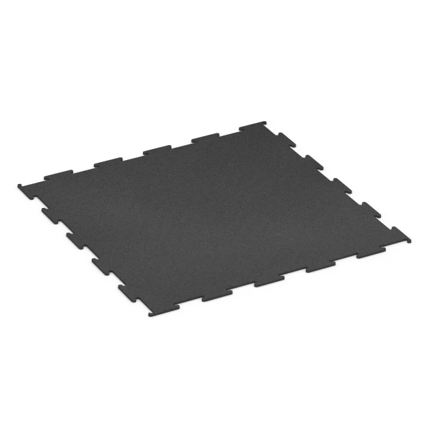 Aufsicht auf die Unterseite, also die Bodenseite von WARCO-Formteil 6449 - Fitness Floor Compact im Format 100 × 100 × 0,8 cm.