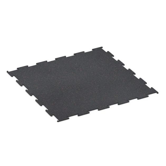 Aufsicht auf die Unterseite, also die Bodenseite von WARCO-Formteil 6450 - Fitness Floor Compact im Format 100 × 100 × 0,8 cm.
