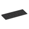 Aufsicht auf die Unterseite, also die Bodenseite von WARCO-Formteil 2348 - Transition ramp 75 cm im Format 75 x 30 cm | 8 < 30 mm.