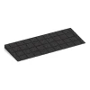 Aufsicht auf die Unterseite, also die Bodenseite von WARCO-Formteil 2428 - Transition ramp 75 cm im Format 75 x 30 cm | 8 < 40 mm.