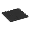 Aufsicht auf die Unterseite, also die Bodenseite von WARCO-Formteil 1575 - Playground flooring im Format 1000 x 1000 x 30 mm.