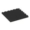 Aufsicht auf die Unterseite, also die Bodenseite von WARCO-Formteil 1583 - Playground flooring im Format 1000 x 1000 x 30 mm.