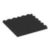 Aufsicht auf die Unterseite, also die Bodenseite von WARCO-Formteil 4636 - Playground flooring im Format 1000 x 1000 x 30 mm.
