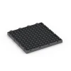 Aufsicht auf die Unterseite, also die Bodenseite von WARCO-Formteil 6349 - Mosaic – Deck Tile im Format 30 x 30 x 2 cm.