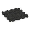 Aufsicht auf die Unterseite, also die Bodenseite von WARCO-Formteil 3724 - Fitness Mat Premium 2 cm im Format 30,6 x 30,6 x 2 cm | 0,094 m².