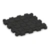 Aufsicht auf die Unterseite, also die Bodenseite von WARCO-Formteil 3721 - Fitness Mat Premium 2 cm im Format 30,6 x 30,6 x 2 cm | 0,094 m².