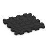 Aufsicht auf die Unterseite, also die Bodenseite von WARCO-Formteil 3741 - Deck tile im Format 30,6 x 30,6 x 2 cm | 0,094 m².