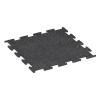 Aufsicht auf die Unterseite, also die Bodenseite von WARCO-Formteil 3777 - Fitness Performance Elite Training Floor im Format 100 x 100 x 1,5 cm | 1,00 m².