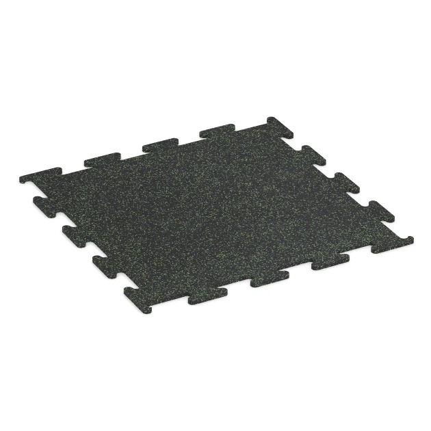 Aufsicht auf die Unterseite, also die Bodenseite von WARCO-Formteil 3759 - Fitness Performance Elite Training Floor im Format 100 x 100 x 1,5 cm | 1,00 m².