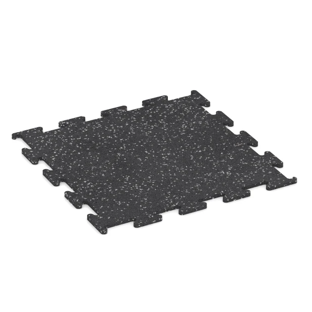 Aufsicht auf die Unterseite, also die Bodenseite von WARCO-Formteil 3779 - Fitness Performance Elite Training Floor im Format 50 x 50 x 1 cm | 0,25 m².
