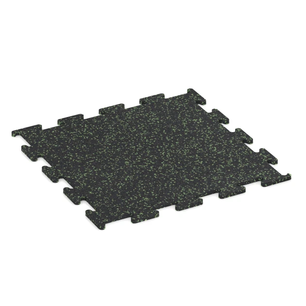 Aufsicht auf die Unterseite, also die Bodenseite von WARCO-Formteil 3767 - Fitness Performance Elite Training Floor im Format 50 x 50 x 1 cm | 0,25 m².