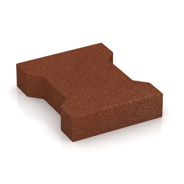 Aufsicht auf die Unterseite, also die Bodenseite von WARCO-Formteil 4460 - Block Paving im Format 20 × 16,5 × 4,3 cm | 0,0278 m².